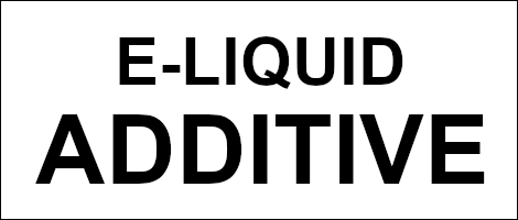 E-Liquid Additive / Zusatzstoffe