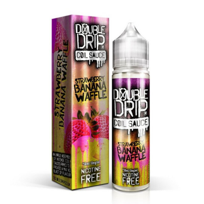 Double Drip - STRAWBERRY BANANA WAFFLE (60ml)