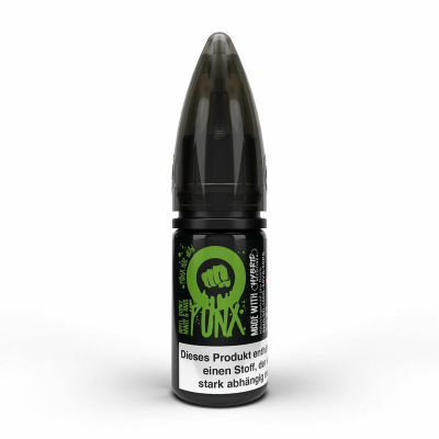 Riot Salt PUNX - APFEL, GURKE, MINZE & ANIS 10ml (Hybrid Nikotin)