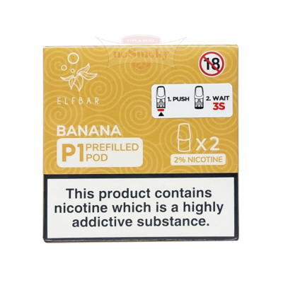 Elf Bar P1 Pods - BANANA (2er Pack)