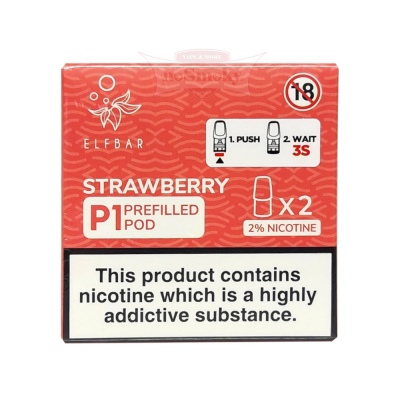 Elf Bar P1 Pods - STRAWBERRY (2er Pack)