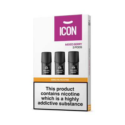 ICON VAPE PODS - MIXED BERRY (3er Pack)