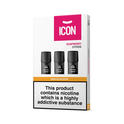 ICON VAPE PODS - RASPBERRY (3er Pack)