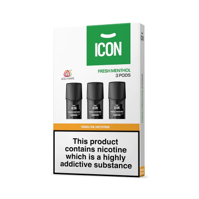 ICON VAPE PODS - FRESH MENTHOL (3er Pack)