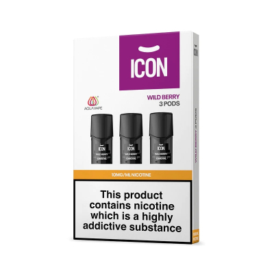 ICON VAPE PODS - WILD BERRY (3er Pack)