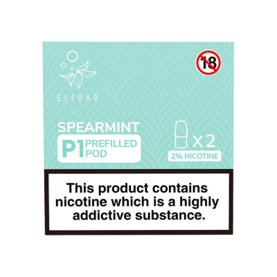 Elf Bar P1 Pods - SPEARMINT (2er Pack)