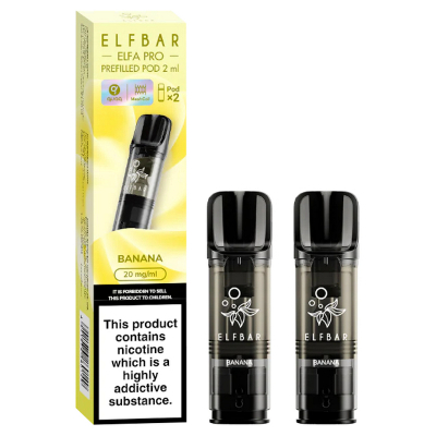 ELF BAR ELFA PRO Pods - Banana (2er Pack)