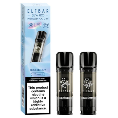 ELF BAR ELFA PRO Pods - Blueberry (2er Pack)