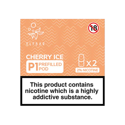 Elf Bar P1 Pods - CHERRY ICE (2er Pack)