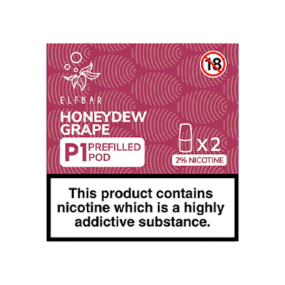 Elf Bar P1 Pods - HONEYDEW GRAPE (2er Pack)