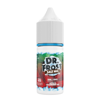 Dr. Frost Salt Nic - APPLE & CRANBERRY ICE 10ml (Nikotinsalz)