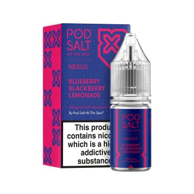 Pod Salt Nexus - BLUEBERRY BLACKBERRY LEMONADE 10ml (Nikotinsalz)