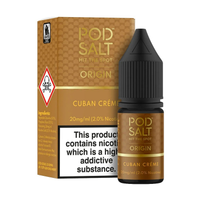 Pod Salt Origin - CUBAN CRÉME 10ml (Nikotinsalz)