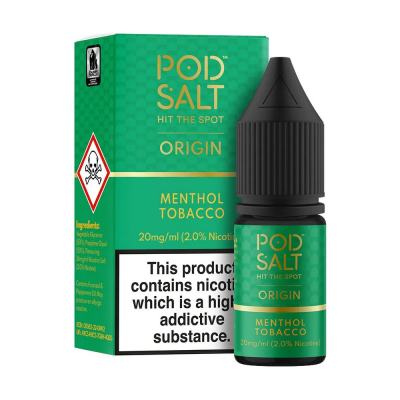 Pod Salt Origin - MENTHOL TOBACCO 10ml (Nikotinsalz)