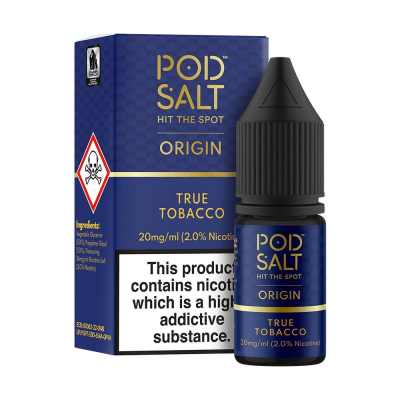 Pod Salt Origin - TRUE TOBACCO 10ml (Nikotinsalz)