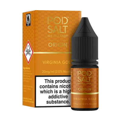 Pod Salt Origin - VIRGINIA GOLD 10ml (Nikotinsalz)