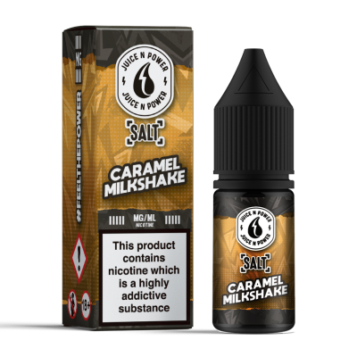 Juice & Power - CARAMEL MILKSHAKE 10ml (Nikotinsalz)