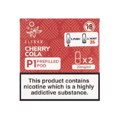 Elf Bar P1 Pods - CHERRY COLA (2er Pack)