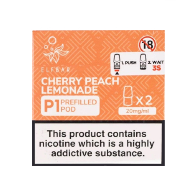 Elf Bar P1 Pods - CHERRY PEACH LEMONADE (2er Pack)