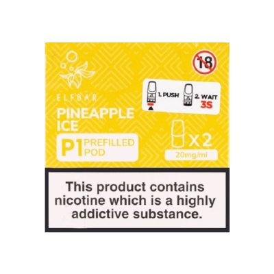 Elf Bar P1 Pods - PINEAPPLE ICE (2er Pack)