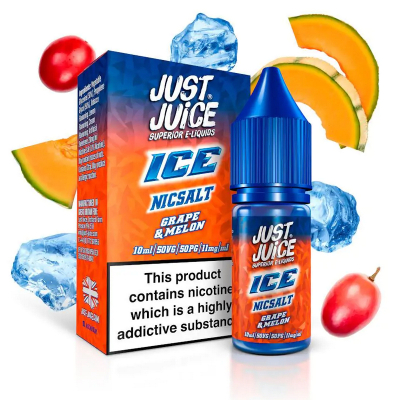 Just Juice - GRAPE & MELON ICE 10ml (Nikotinsalz)