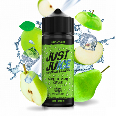 Just Juice - APPLE & PEAR ON ICE (120ml)