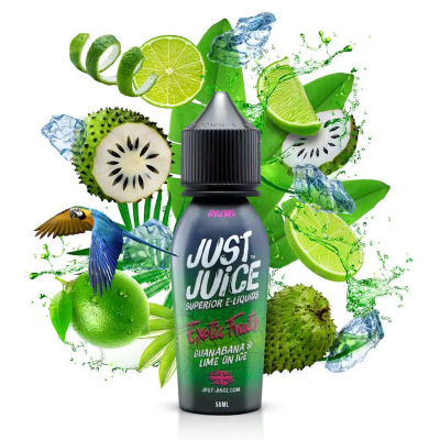 Just Juice - GUANABANA & LIME ON ICE (60ml)