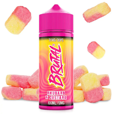 Just Juice - RHUBARB & CUSTARD (120ml)