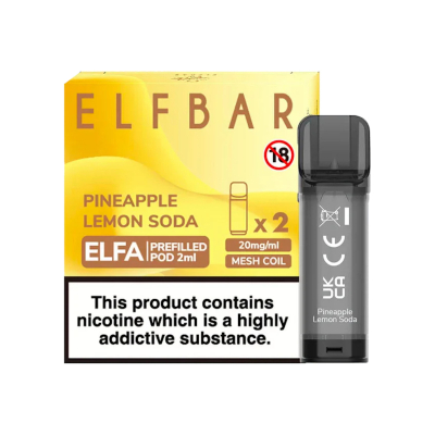 ELF BAR ELFA Pods - Pineapple Lemon Soda (2er Pack)