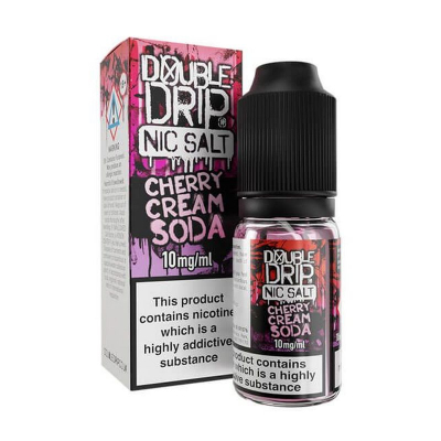 Double Drip Nic Salt - CHERRY CREAM SODA 10ml (Nikotinsalz)