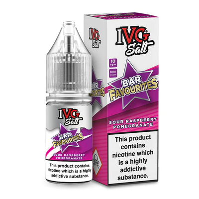 IVG Bar Salt - SOUR RASPBERRY POMEGRANATE 10ml (Nikotinsalz)