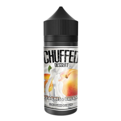 Chuffed Dessert - PEACHES & CREAM (120ml)