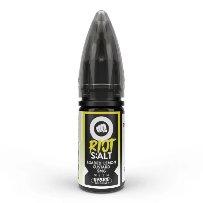 Riot Salt - LOADED LEMON CUSTARD 10ml (Hybrid Nikotin)