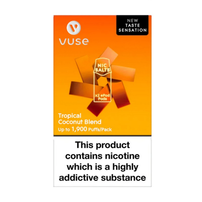 Vuse ePod Caps - TROPICAL COCONUT BLEND (2er Pack)