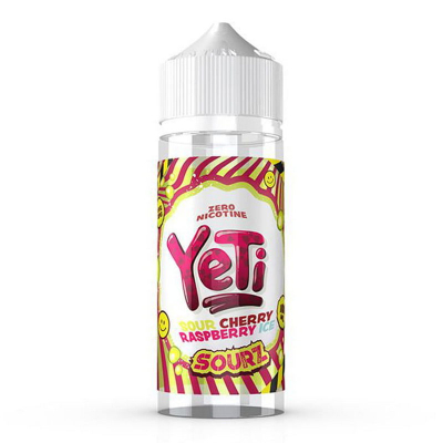 Yeti Sourz - SOUR CHERRY RASPBERRY ICE (120ml)