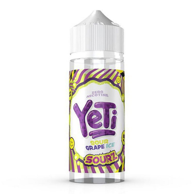 Yeti Sourz - SOUR GRAPE ICE (120ml)