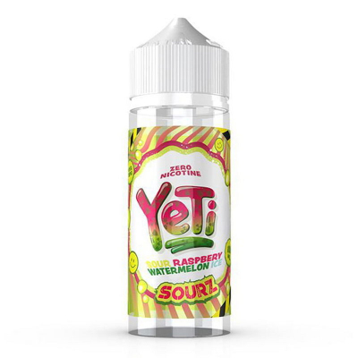 Yeti Sourz - SOUR RASPBERRY WATERMELON ICE (120ml)