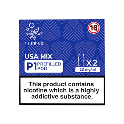 Elf Bar P1 Pods - USA MIX (2er Pack)