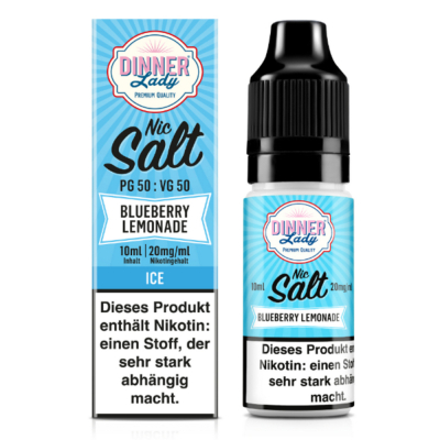 Dinner Lady - BLUEBERRY LEMONADE 10ml (Nikotinsalz)