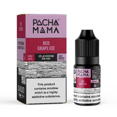 Pacha Mama - RED GRAPE ICE 10ml (Nikotinsalz)