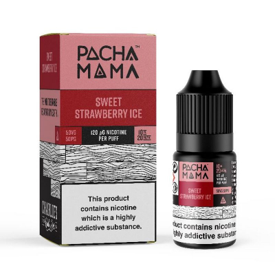 Pacha Mama - SWEET STRAWBERRY ICE 10ml (Nikotinsalz)