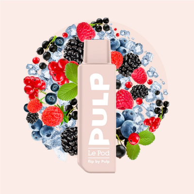 Le Pod Flip by Pulp - FRUITS ROUGES GLACÉS