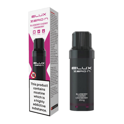 ELUX ZERO N Pods - BLUEBERRY CHERRY CRANBERRY