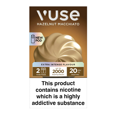 Vuse ePod Caps - HAZELNUT MACCHIATO (Extra Intense Flavour - 2er Pack)