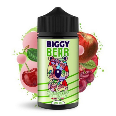 Biggy Bear - POMME CERISE BUBBLEGUM (200ml)