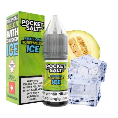 Drip Hacks Pocket Salt - HONEYMELON ICE 10ml (Nikotinsalz)