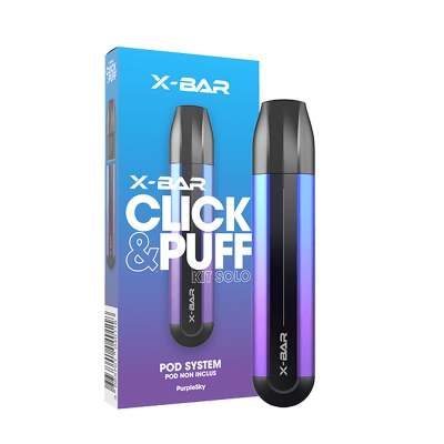 X-BAR Click & Puff - Device Purple Sky