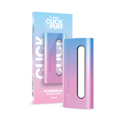 X-BAR Click & Puff - Powerbank Sunset