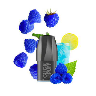 X-BAR Click & Puff Pod - Blue Razz Lemonade