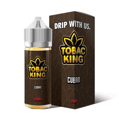 Tobac King - CUBAN 120ml (Shake & Vape)